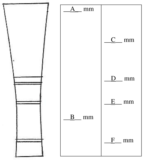 Diagram 3 - Reed/Wire Measurements